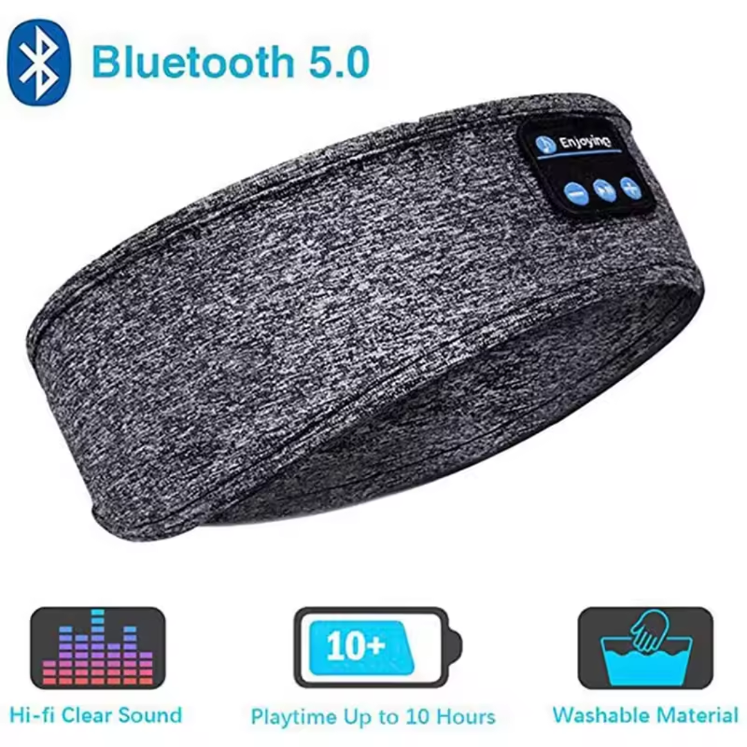 CalmBand™ Antifaz con Auriculares Bluetooth para Dormir